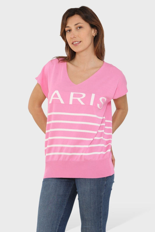 PARIS vibes pullover - Pink